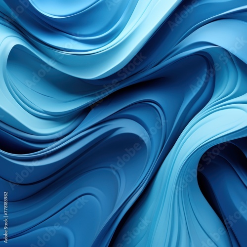 Sky Blue abstract dark design majestic beautiful paper texture background 3d art 