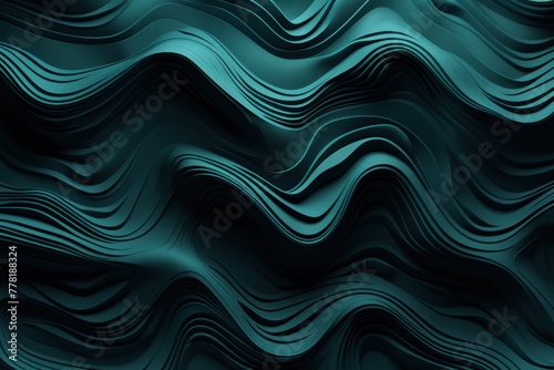 Teal abstract dark design majestic beautiful paper texture background 3d art 