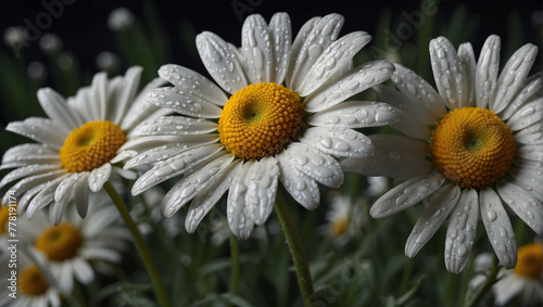 daisy flower close view 