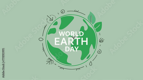 Earth Day Poster Template: Celebrating Our Planet photo