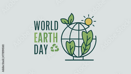 Earth Day Poster Template: Celebrating Our Planet photo