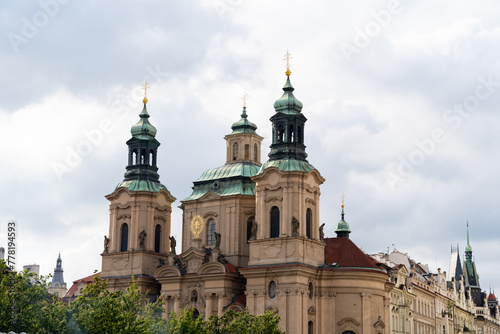 Tourist buildings of the city of Prague