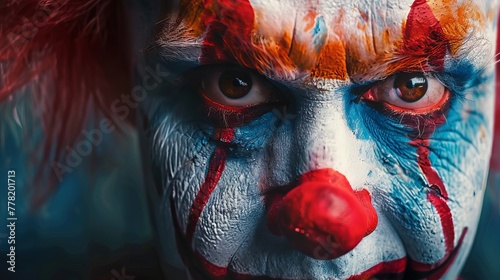clown in circuss  photo
