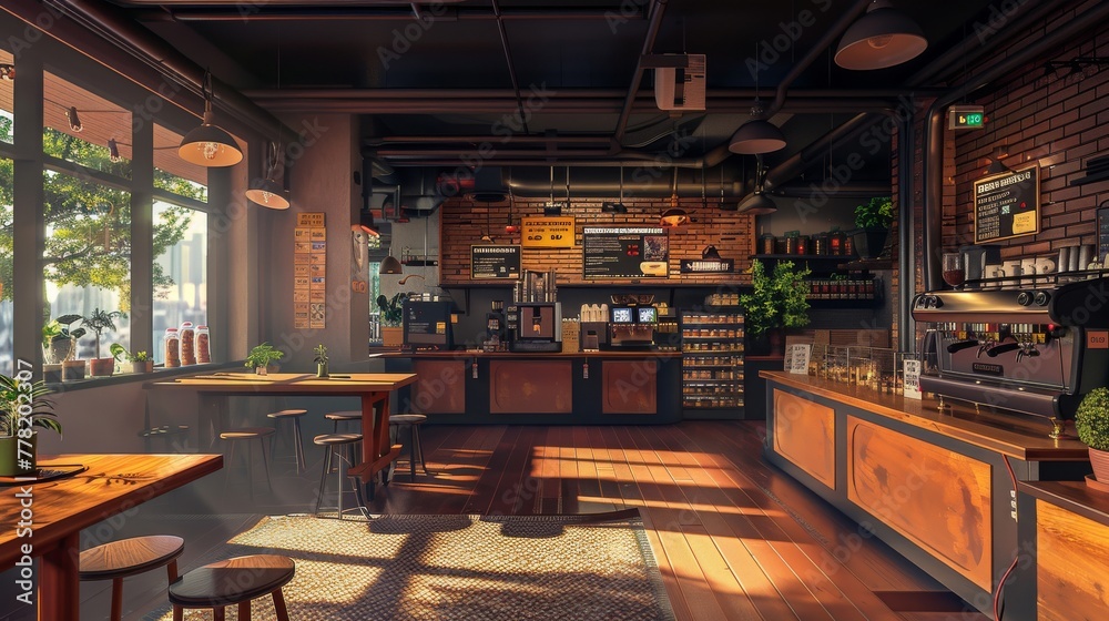 Virtual Coffee Shop: A 3D Haven for Remote Work Environments.