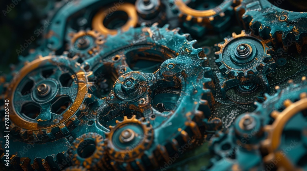 Brain Gears: Conceptual Image of Mental Efficiency and Effective Thinking Strategies. Brain Gears: Conceptual Image of Mental Efficiency and Effective Thinking Strategies.