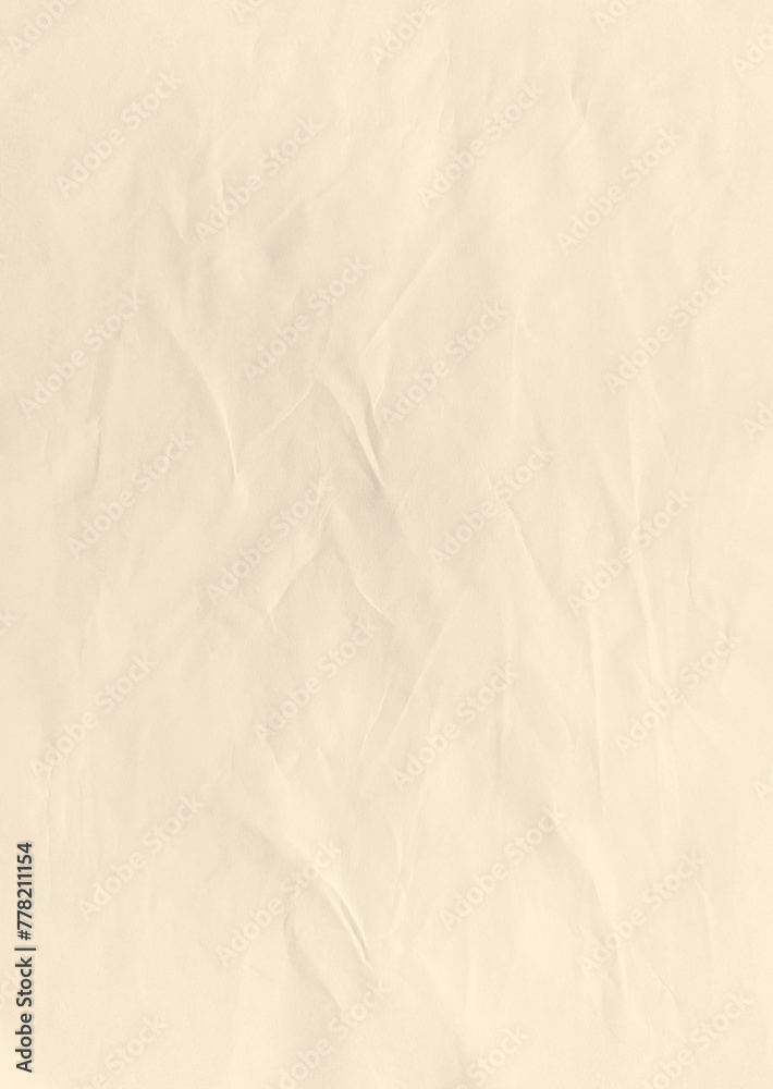 Yellow Vertical Crumpled Old Paper Texture Background Yellow Vertical Crumpled Old Paper Texture Background