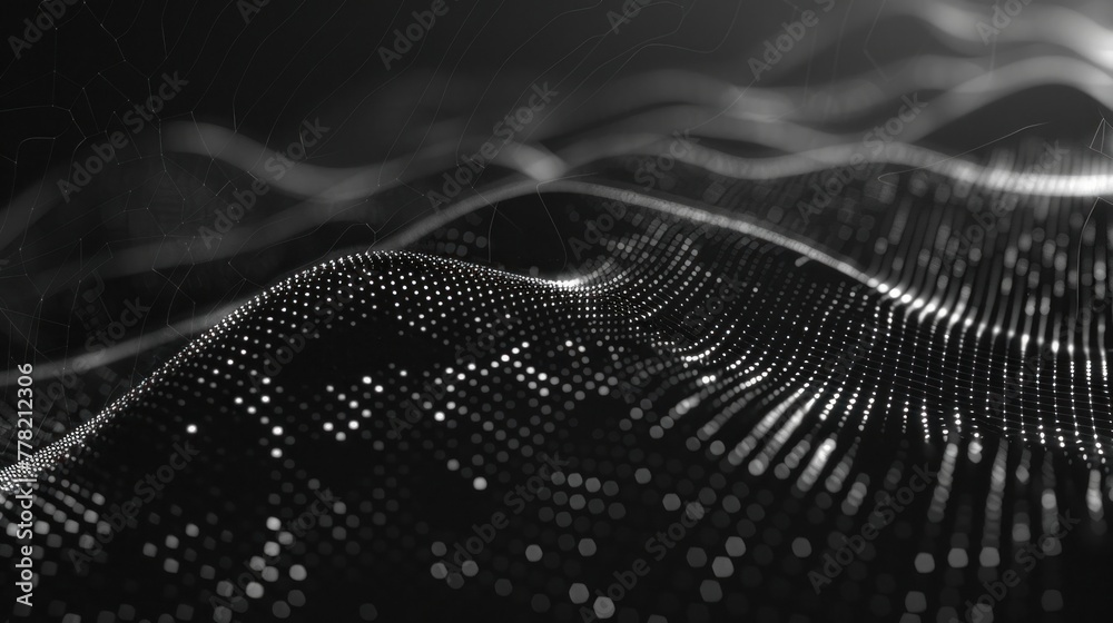 A visually engaging polygonal science background A visually engaging polygonal science background
