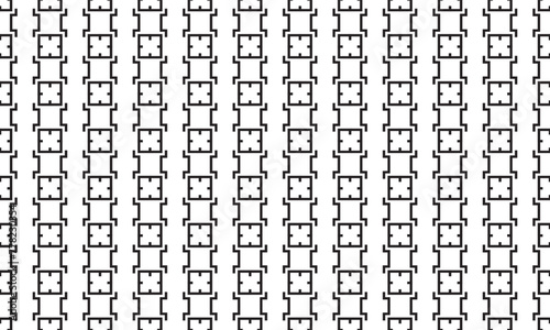 Embrace timeless elegance with this captivating black and white geometric pattern. Perfect for adding sophistication to your designs.