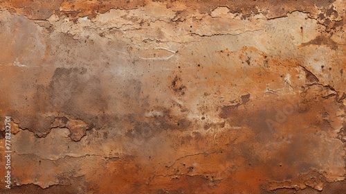 Rusty metal surface exhibiting corrosion and texture