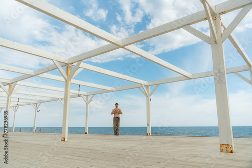 person on the beach