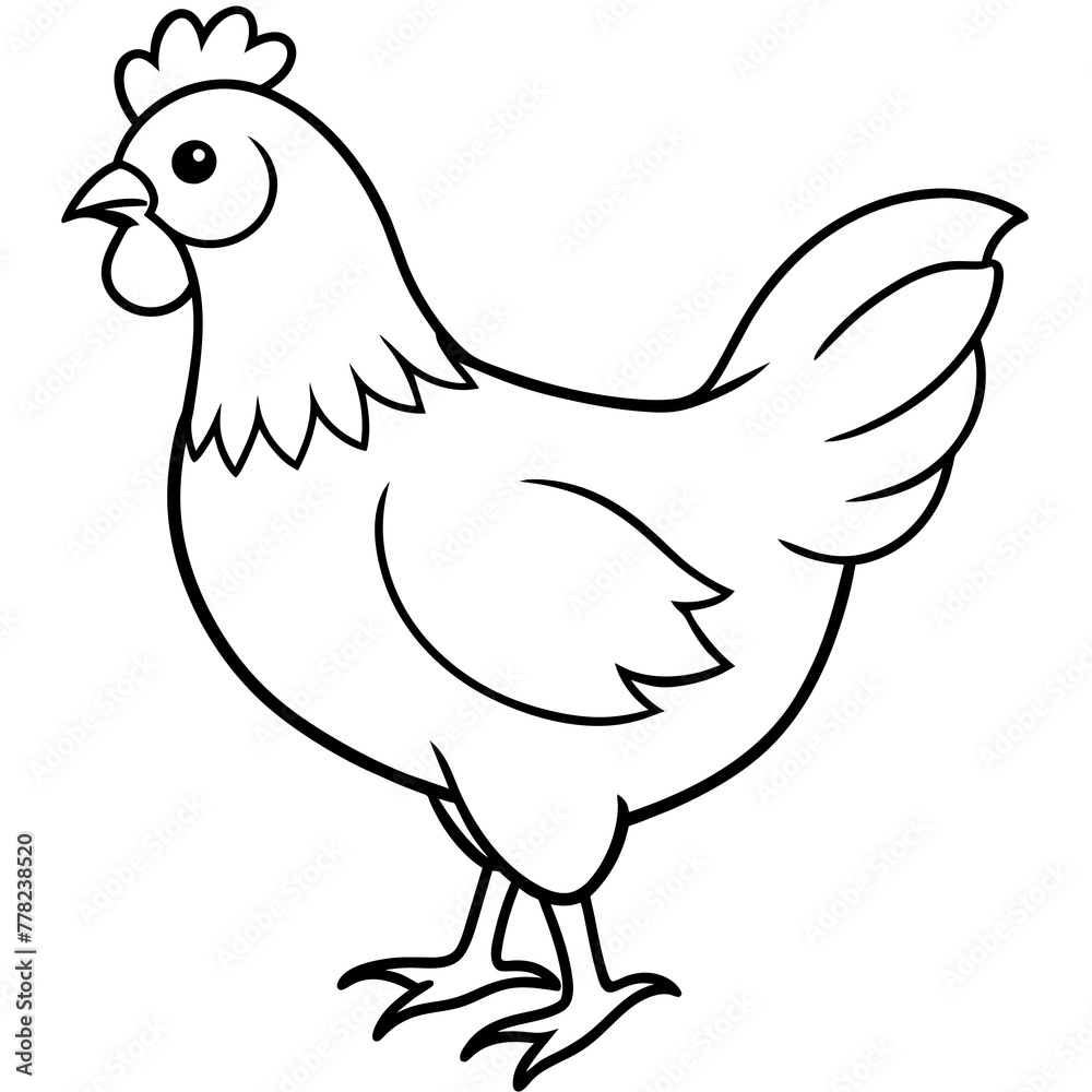 hen and chicken hen and chicken