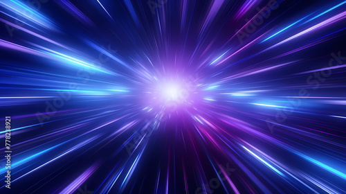 Background image with great visual impact and explosion effect