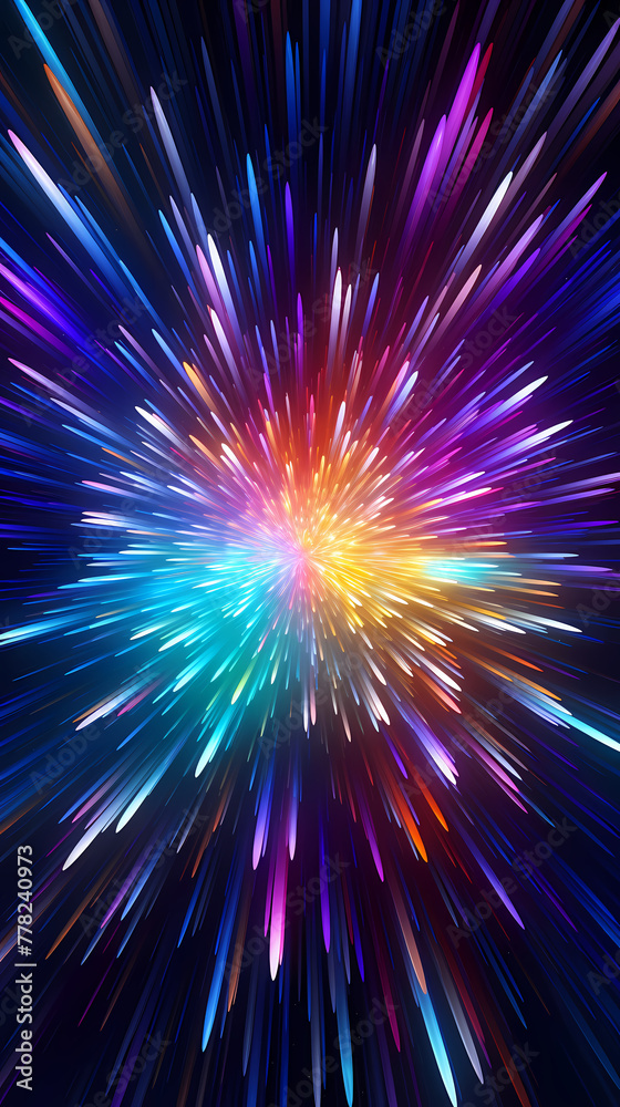 Background image with great visual impact and explosion effect Background image with great visual impact and explosion effect
