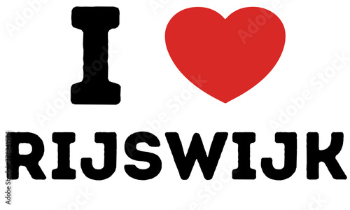 I Love Rijswijk Netherlands
