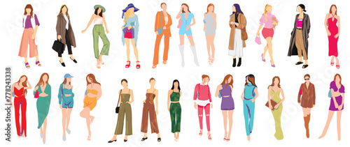 summer fashion collection set