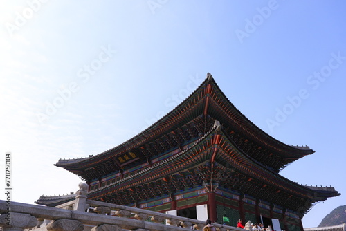 朝鮮王朝（李氏朝鮮）の王宮の景福宮（キョンボックン） 