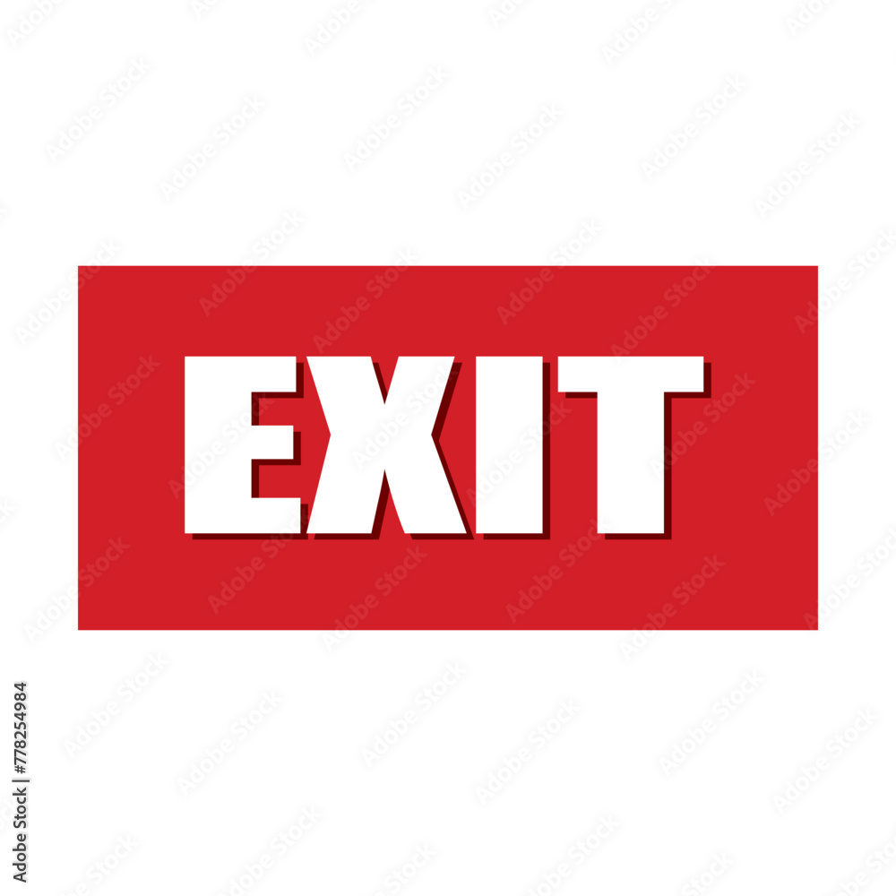 The exit icon. Logout and output, outlet, out symbol. Vector logo. Vector illustration. EPS 10 The exit icon. Logout and output, outlet, out symbol. Vector logo. Vector illustration. EPS 10