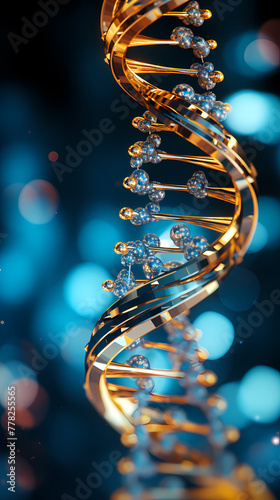 Technological DNA background © ma
