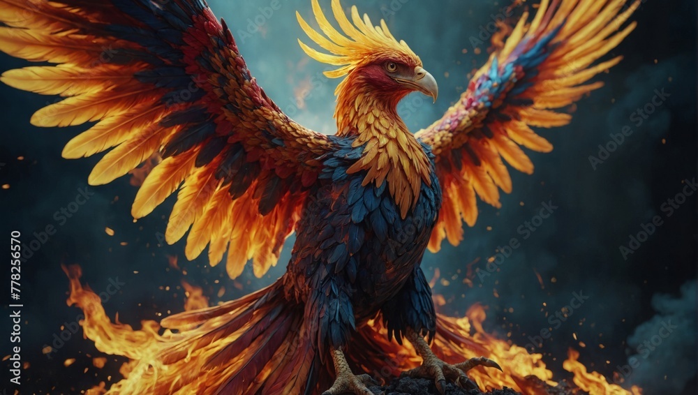phoenix on fire