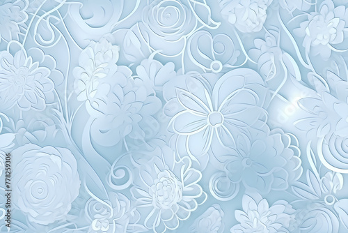 seamless floral pattern made by midjourney