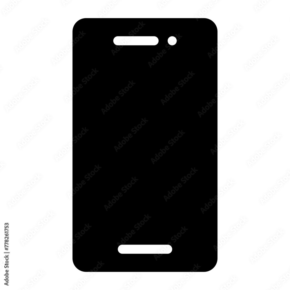 This is the Mobile icon from the Science icon collection with an Solid style This is the Mobile icon from the Science icon collection with an Solid style