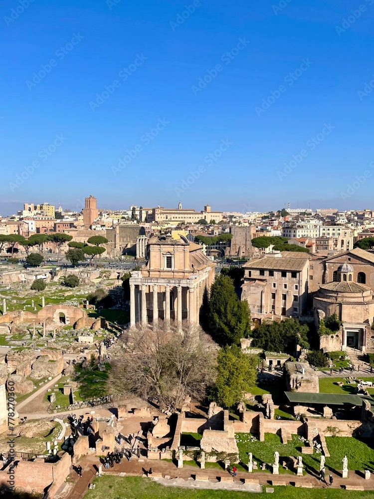 Naklejka premium Forum Romanum 