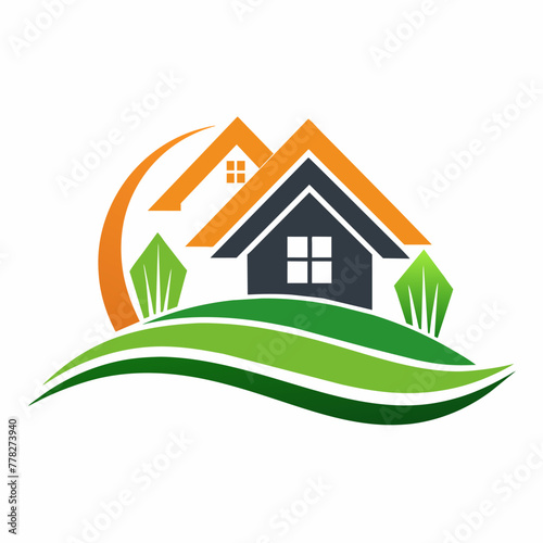 Entrust your brand to professionals: logo for a real estate agency
