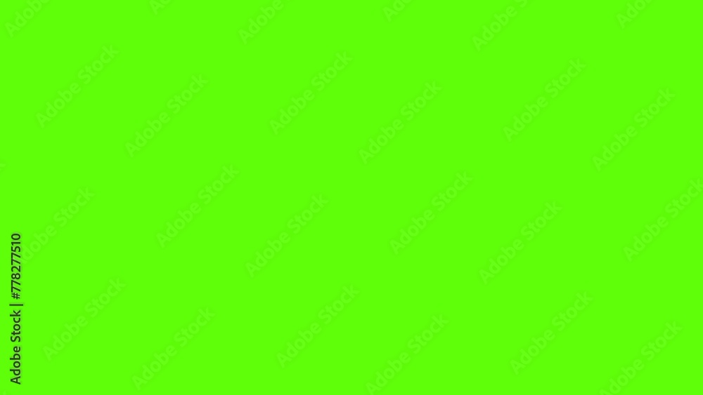 shape transition green screen