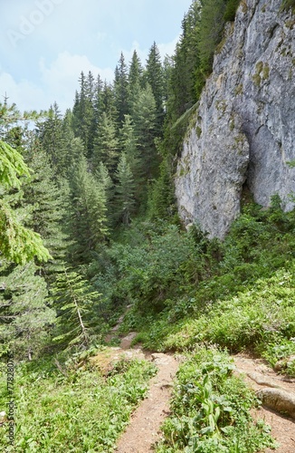 Trekking in the Rugova Valley, part of Kosovo's Accursed Mountains photo