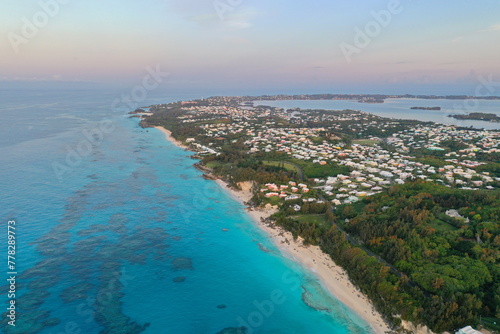 Fototapeta Naklejka Na Ścianę i Meble -  Tropical paradise island of Bermuda