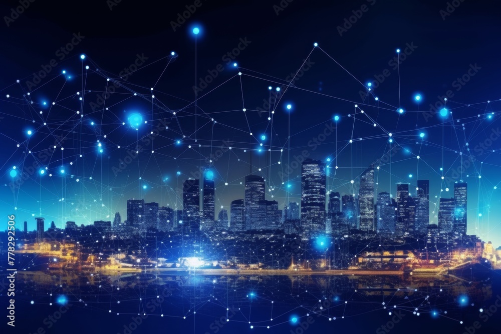 Naklejka premium Data mining, statistics, machine learning, artificial intelligence, and database management analyzing and extracting valuable information from structured or unstructured data