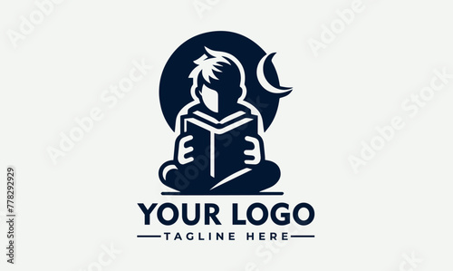 read the logo template reading book logo template design