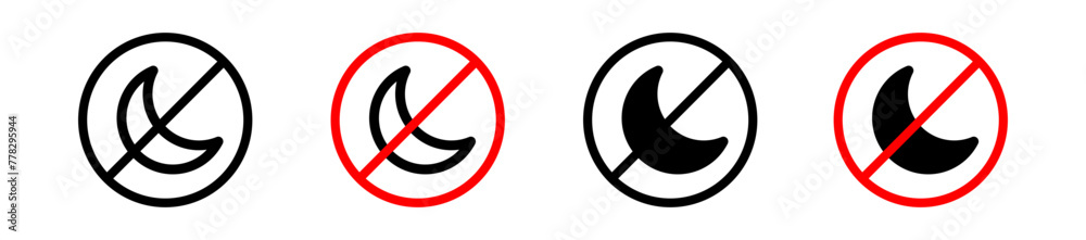 No moon in the sky icon. go to seep by bedtime at night without moon crescent set. No moon in the sky icon. go to seep by bedtime at night without moon crescent set.