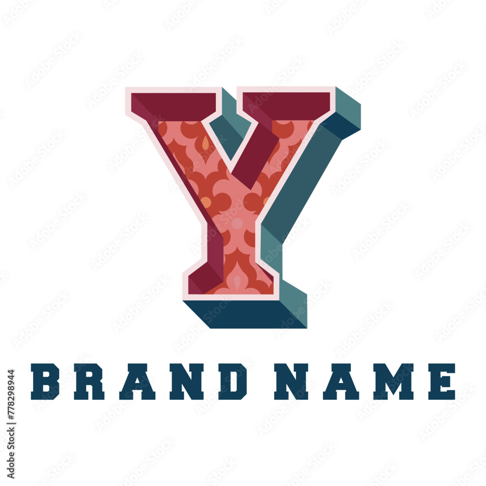 SY, YS, S, Y abstract letters logo monogram SY, YS, S, Y abstract letters logo monogram