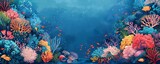 Captivating Underwater Coral Reef Teeming with Vibrant Marine Life and Mesmerizing Colors