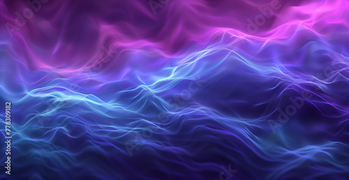 wavy and blurred mesh gradient using dark blue and purple, Ai Generated Images