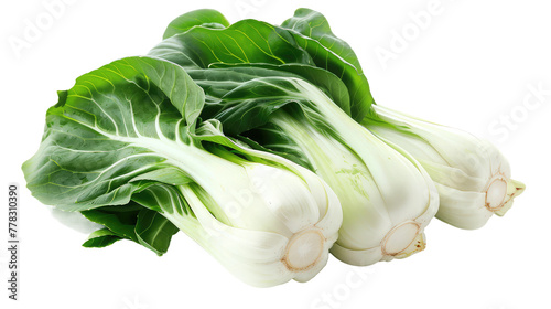 Bok Choy on transparent background