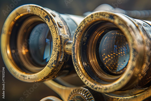 Vintage opera glasses photo