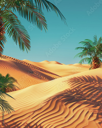 Sahara desert hills