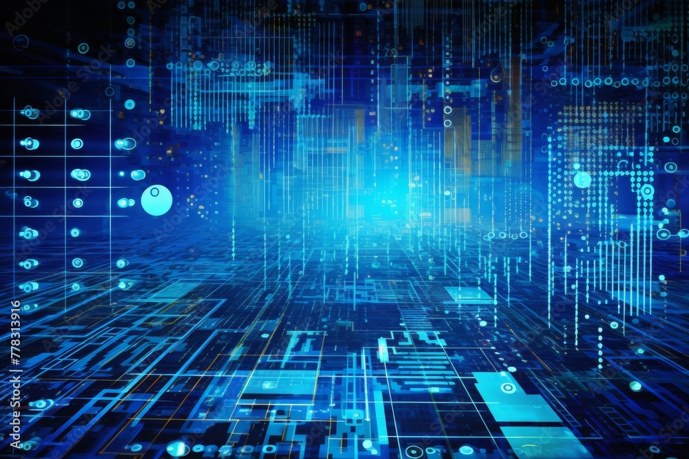 Advancing Energy Sustainability with the Smart Grid, IoT, Technology Concept, Background	