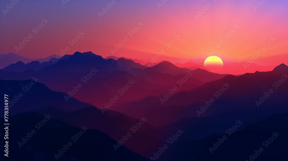 Lonesome Valley Sunset cartoon