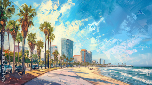 Long Beachs Oceanfront art