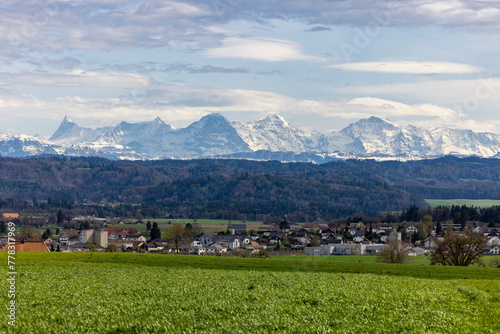 eiger mönch jungfrau berner alpen schweiz photo