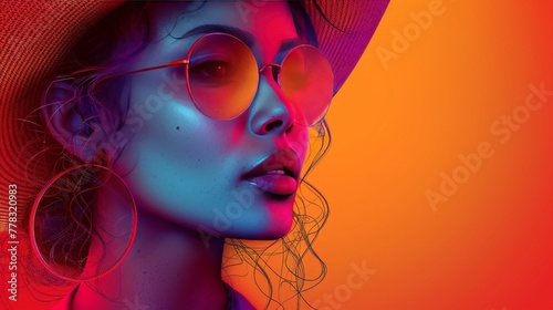 Neon Elegance
