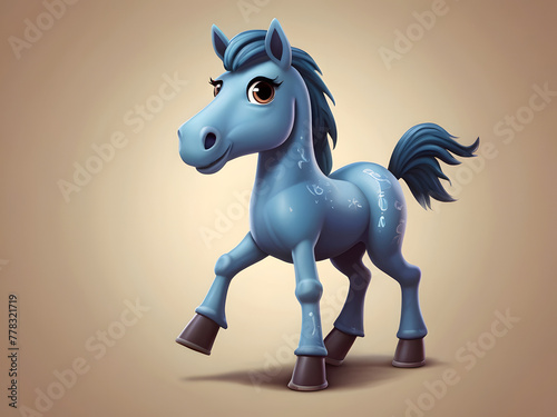 "Whimsical AI: Cute horse Character for Instagram" "Tech-Savvy Serpent: Adobe Stock AI Inspired Cartoon" "Deformed Delight: Instagram Icon of a Cute horse" "Digital Mascot: Cartoonhorse Character Ins