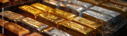 Precious metals trading with gold silver