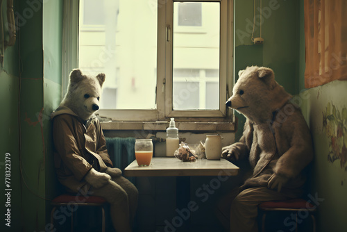 two weird dudes together hanging out, two weird  dudes