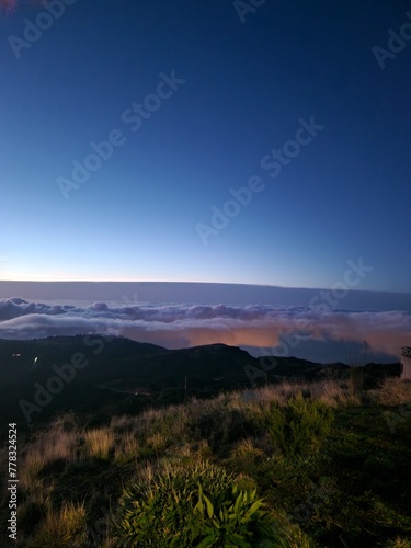 Sunrise Madeira mountains