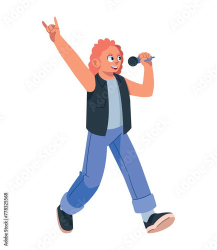 heavy metal singer