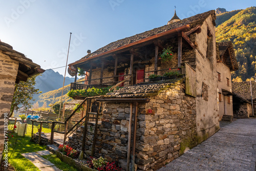 The rock houses in Ticino, Switzerland, are a fascinating architectural and cultural marvel nestled within the picturesque landscape of the region. These unique dwellings, known locally as 